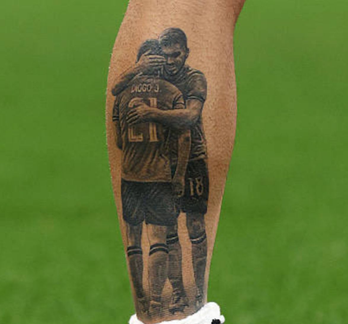 比赛中, 出了他腿上, 全力防守